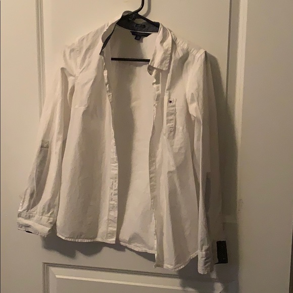 Tommy Hilfiger white long sleeve - Picture 1 of 3